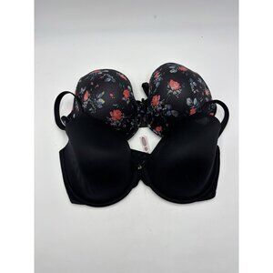 Lot Of 2 - Victoria's Secret Women's Bra 38DDD Body By Victoria Perfect Coverage